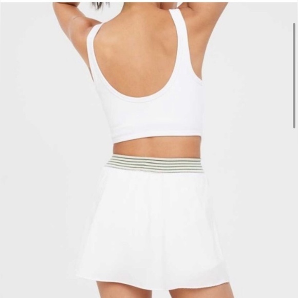 Aerie Offline Ribbed One Piece back Cutout Skort tennis Dress size XL brand new - Picture 4 of 4